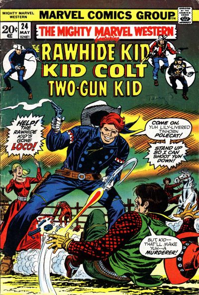 The Mighty Marvel Western (Marvel, 1968 series) #24 (May 1973)