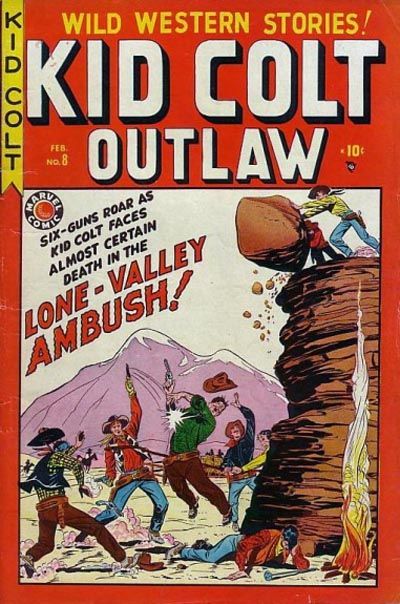 Kid Colt Outlaw  #8 (February 1950)