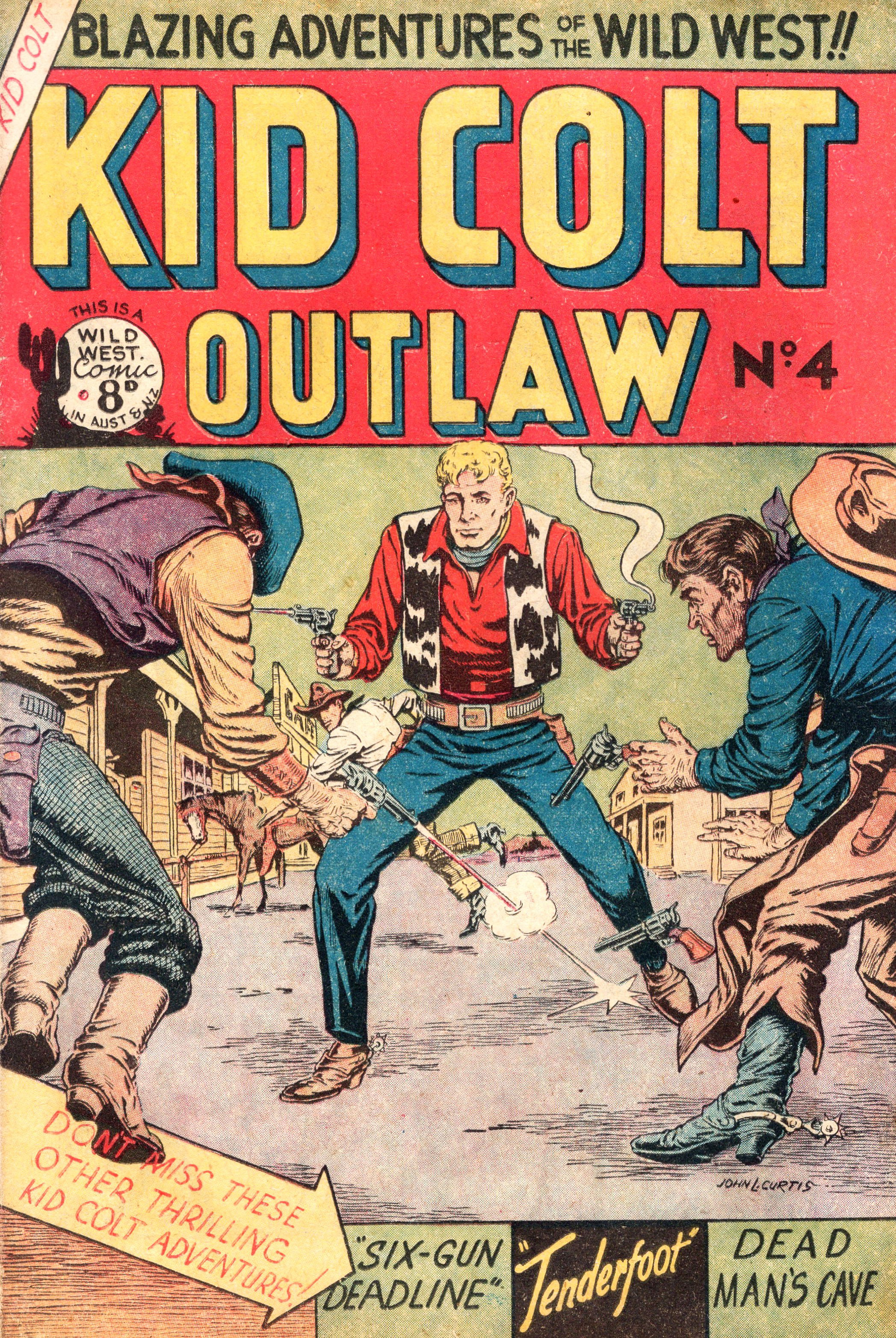 Kid Colt Outlaw (AGP, 1952 series) #4 ([May 1952?])