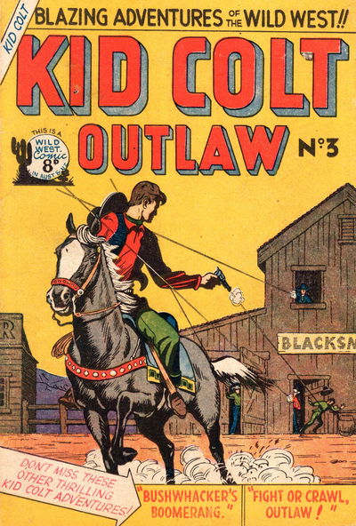 Kid Colt Outlaw (AGP, 1952 series)  #3 ([April 1952?])