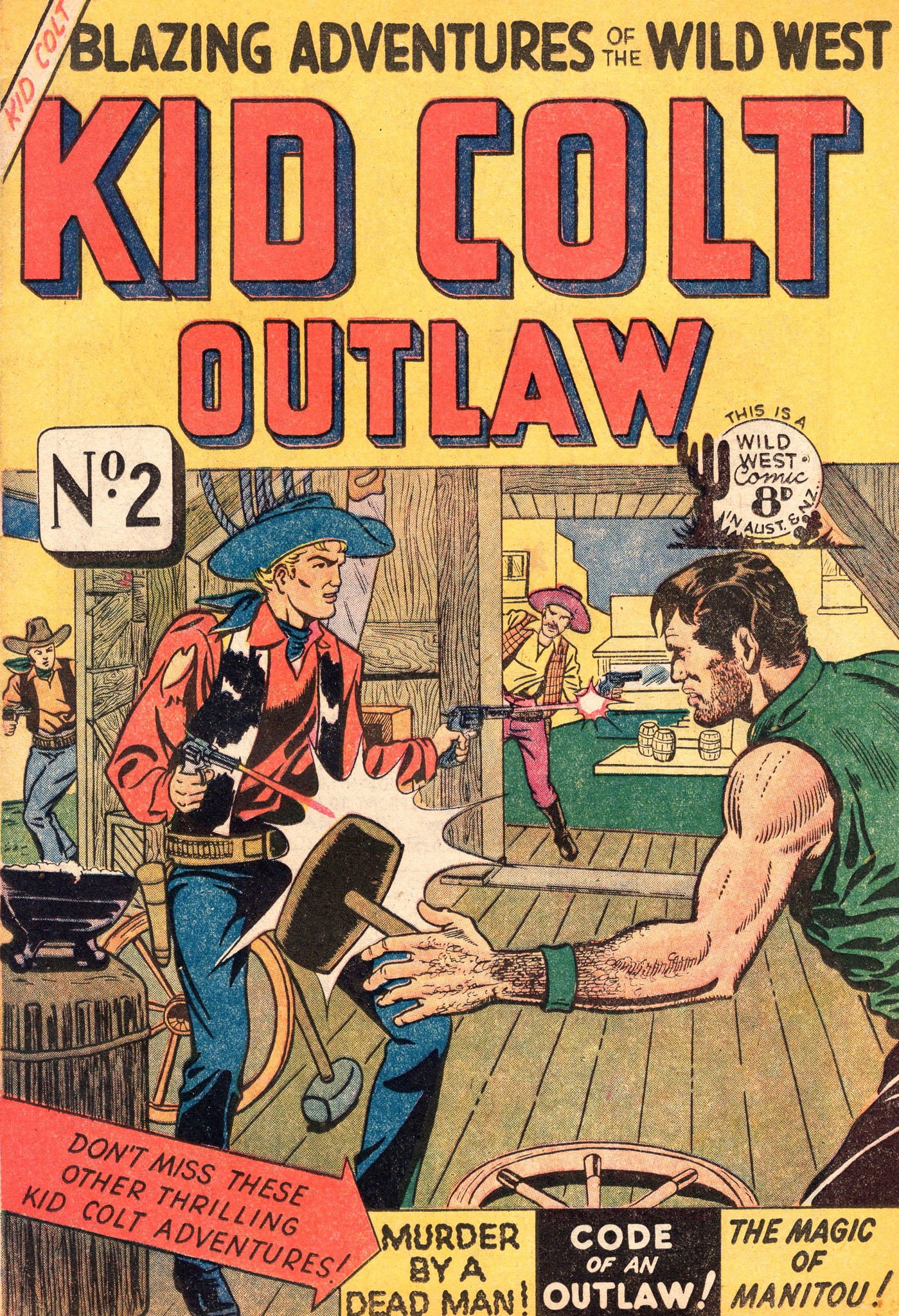 Kid Colt Outlaw (AGP, 1952 series) #2 ([1952?])