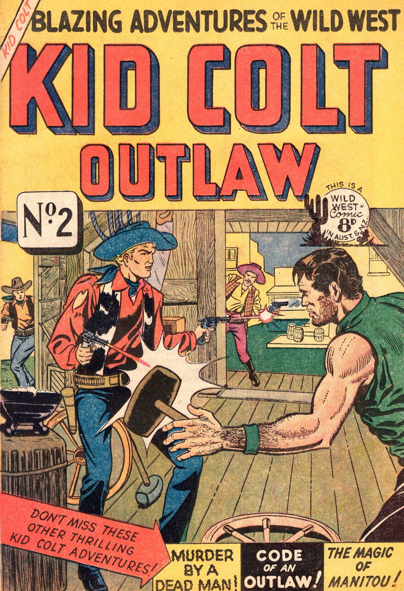 Kid Colt Outlaw (AGP, 1952 series) #2 ([1952?])