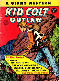 Kid Colt Outlaw: a Giant Western (Horwitz, 1958 series) #10 [May 1959]