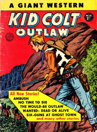 Kid Colt Outlaw: a Giant Western (Horwitz, 1958 series)  #10 ([May 1959])