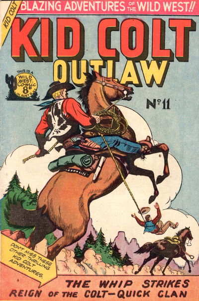 Kid Colt Outlaw (Transport, 1952 series) #11 [December 1952?]