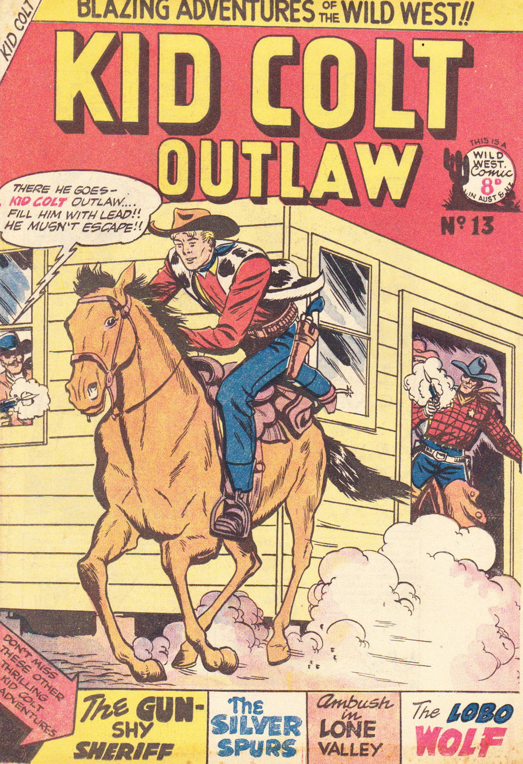 Kid Colt Outlaw (Transport, 1952 series) #13 ([February 1953?])