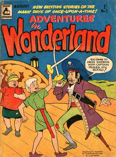 Adventures in Wonderland (Magman, 1956? series) #3 (August 1956)