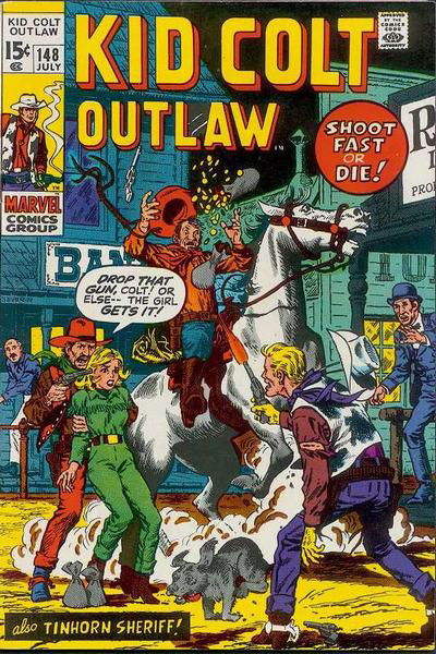 Kid Colt Outlaw (Marvel, 1949 series) #148 July 1970