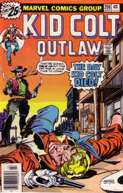 Kid Colt Outlaw (Marvel, 1949 series) #208 (August 1976)