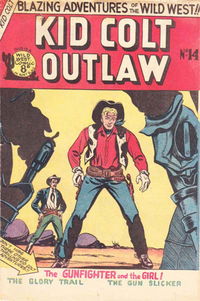 Kid Colt Outlaw (Transport, 1952 series) #14 [March 1953?]