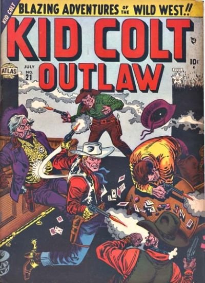 Kid Colt Outlaw (Marvel, 1949 series) #21 (July 1952)