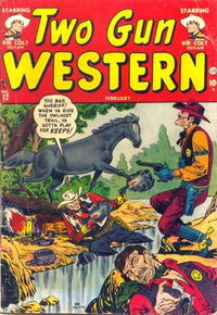 Two Gun Western (Atlas [Marvel], 1956 series) #12 February 1952