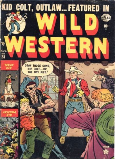 Wild Western (Atlas [Marvel], 1948 series) #23 (August 1952)