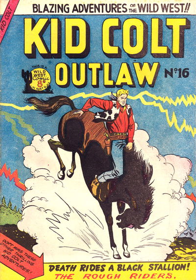 Kid Colt Outlaw (Transport, 1952 series) #16 May 1953