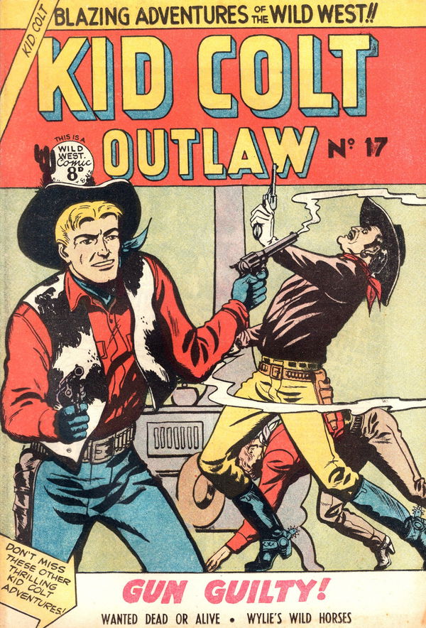 Kid Colt Outlaw (Transport, 1952 series) #17 (June 1953)