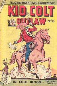 Kid Colt Outlaw (Transport, 1952 series) #18 [July 1953?]