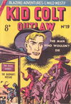 Kid Colt Outlaw (Transport, 1952 series) #19 [August 1953?]