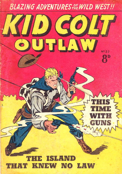 Kid Colt Outlaw (Transport, 1952 series) #22 [1953?]