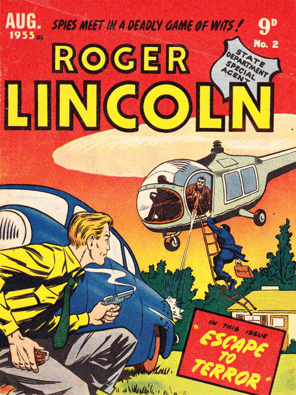 Roger Lincoln (Approved, 1955 series) #2 (August 1955)