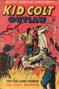 Kid Colt Outlaw (Transport, 1952 series)  #20 ([September 1953?])