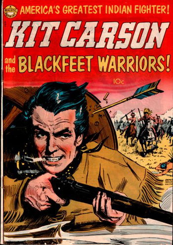 Kit Carson and the Blackfeet Warriors (Avon, 1953 series)  1953