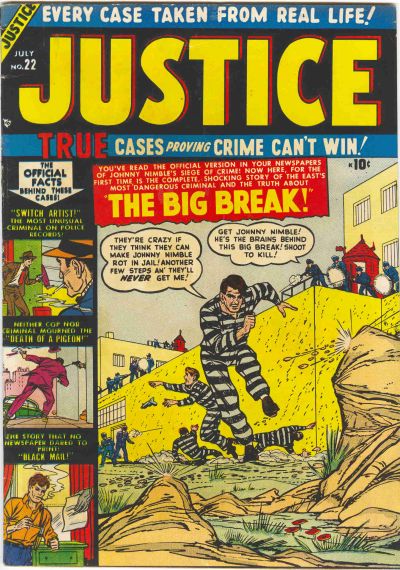 Justice  #22 (July 1951)