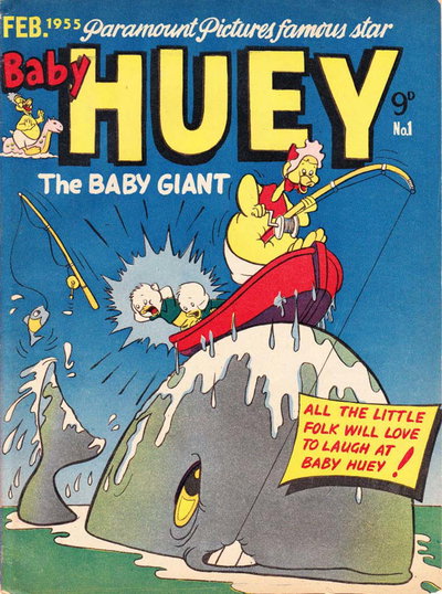 Baby Huey the Baby Giant  #1 (February 1955)