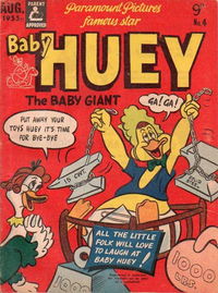 Baby Huey the Baby Giant (ANL, 1955 series) #4 August 1955