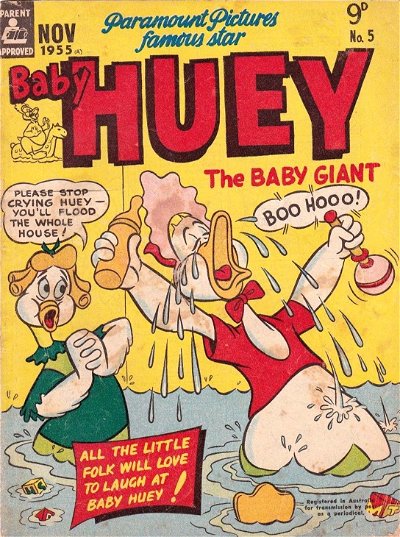Baby Huey the Baby Giant (ANL, 1955 series) #5 (November 1955)