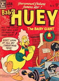 Baby Huey the Baby Giant  #6 (January 1956)