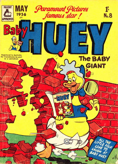 Baby Huey the Baby Giant  #8 (May 1956)