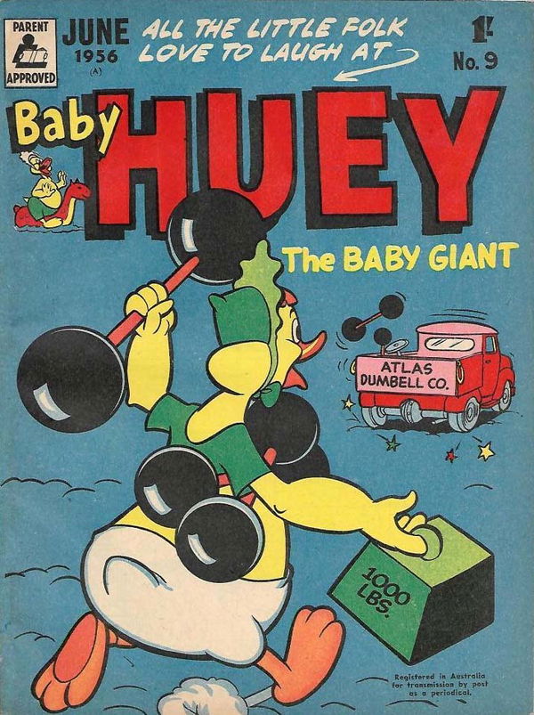 Baby Huey the Baby Giant (ANL, 1955 series) #9 (June 1956)