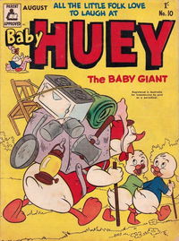 Baby Huey the Baby Giant (ANL, 1955 series) #10 August 1956