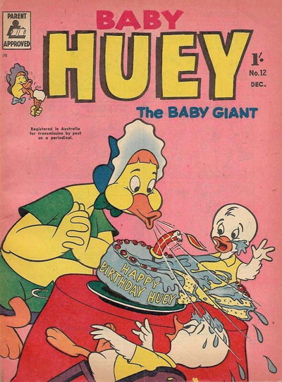 Baby Huey the Baby Giant  #12 (December 1956)