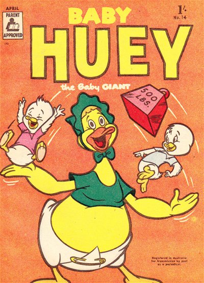 Baby Huey the Baby Giant (ANL, 1955 series) #14 (April 1957)