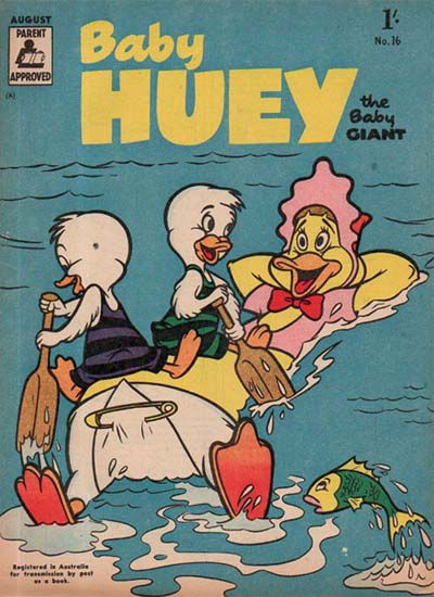 Baby Huey the Baby Giant (ANL, 1955 series) #16 (August 1957)