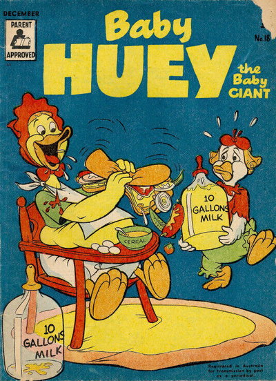 Baby Huey the Baby Giant  #18 (December 1957)