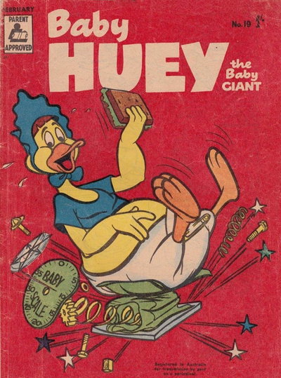 Baby Huey the Baby Giant  #19 (February 1958)