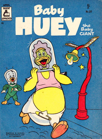 Baby Huey the Baby Giant  #20 (April 1958)