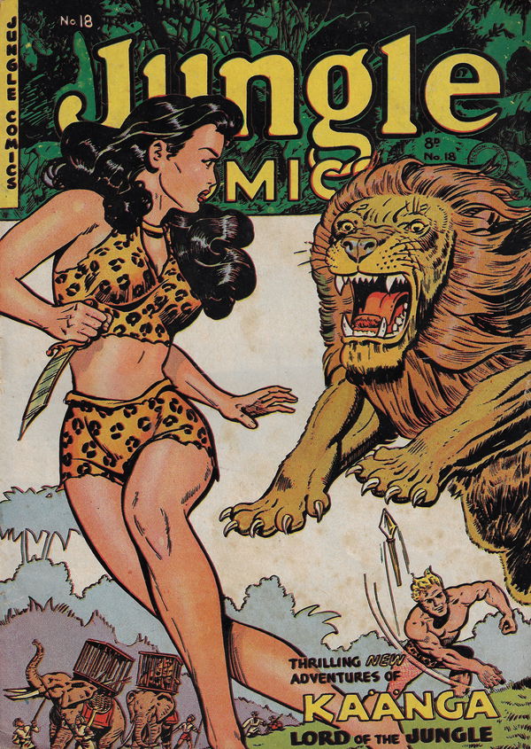 Jungle Comics (HJ Edwards, 1950? series) #18 ([ 1952?])