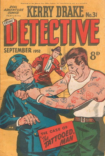 Real Adventure Comics (Illustrated, 1950 series) #31 — Kerry Drake Detective September 1952