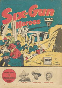 Six-Gun Heroes (Cleland, 1949 series) #14 ([July 1951?])