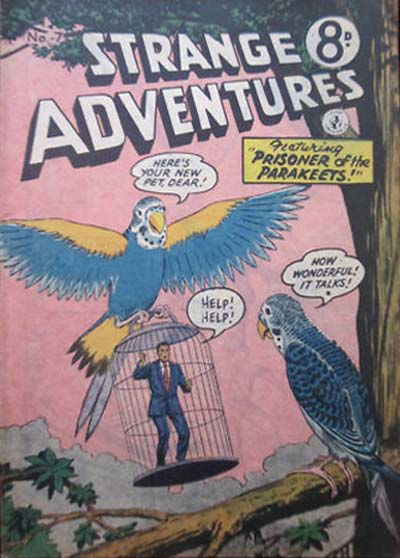 Strange Adventures (Colour Comics, 1954 series) #7 ([March 1955?])