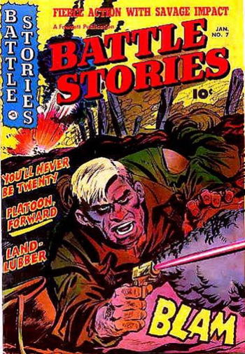 Battle Stories (Fawcett, 1952 series) #7 January 1953