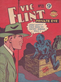 Vic Flint Private Eye (New Century, 1952 series)  #21 (1954)