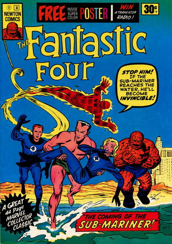 The Fantastic Four (Newton, 1975 series) #3 ([August 1975?])