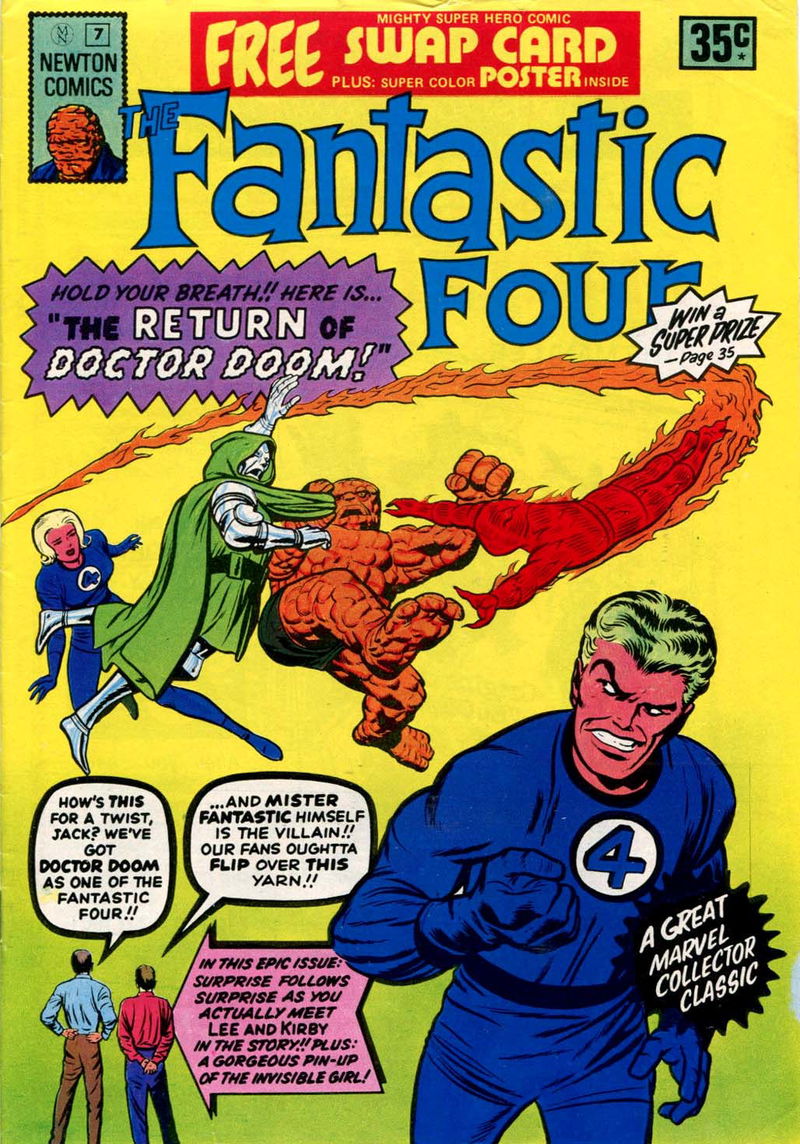 The Fantastic Four (Newton, 1975 series) #7 (October 1975)