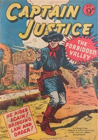 Captain Justice (Calvert, 1955 series) #1 ([September 1955?])