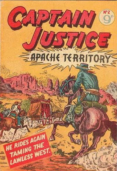 Captain Justice (Calvert, 1955 series) #2 [October 1955?]