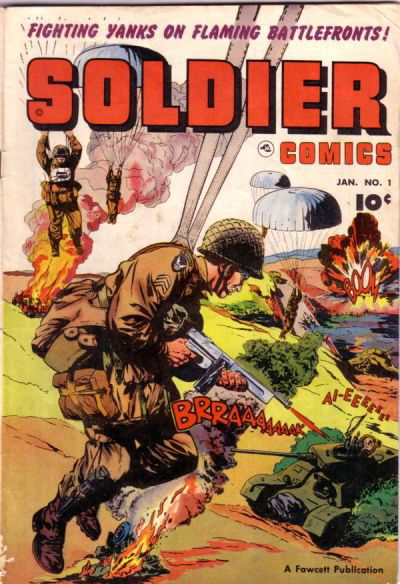 Soldier Comics (Fawcett, 1952 series) #1 January 1952